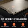 VEVOR Commercial Griddle, 22.4" Heavy Duty Manual Flat Top Griddle, Countertop Gas Grill with Non-Stick Cooking Plate, Steel LPG Gas Griddle