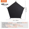 VEVOR Dome Climber Hammock,Climbing Dome Hammock Suitable for 10ft Dome Climbing, Load-Bearing 350 Pounds, Pentagon Jungle Gym Hammock for Outdoor