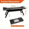 Foldable barbecue grill, charcoal grill, charcoal stove, portable barbecue grill, outdoor grill, camping folding grill grill