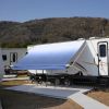 RV Awning Fabric Replacement Camper Trailer Awning Fabric Super Heavy Vinyl Coated Polyester 14' 2"(Fit for 15' Awning)