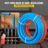 VEVOR PEX Tubing Pipe 2 Rolls of 1/2 Inch X 100 Feet PEX Tubing Non Oxygen Barrier Radiant Floor PEX Pipe Radiant Heat Floor Heating Plumbing Cold and