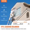 VEVOR Telescoping Ladder Aluminum Extension Step 10.5 ft Multi-purpose Portable