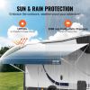 VEVOR RV Awning Fabric Replacement, 20'2" Fabric Length for 21' Awning, Heavy Duty 3-Ply 16oz PVC Camper Awning Fabric