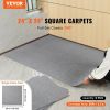 VEVOR Carpet Tiles Peel and Stick, 24' x 24' Squares Self Adhesive Carpet Floor Tile, Soft Padded Carpet Tiles