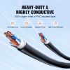 VEVOR 25ft RV Extension Cord Power Cord 50Amp NEMA 14-50R/NEMA 14-50P ETL Listed