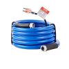 VEVOR 15ft Heated Water Hose for RV, Heated Drinking Water Hose Antifreeze to -45¬∞F, Automatic Self-regulating, 5/8" I.D. with 3/4" GHT Adapter