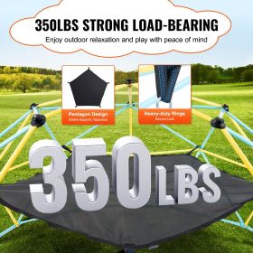 VEVOR Dome Climber Hammock,Climbing Dome Hammock Suitable for 10ft Dome Climbing, Load-Bearing 350 Pounds, Pentagon Jungle Gym Hammock for Outdoor