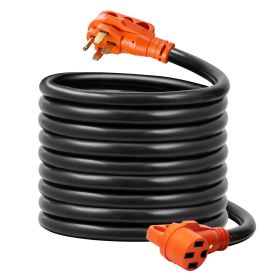VEVOR 25ft RV Extension Cord Power Cord 50Amp NEMA 14-50R/NEMA 14-50P ETL Listed