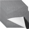 VEVOR Carpet Tiles Peel and Stick, 24' x 24' Squares Self Adhesive Carpet Floor Tile, Soft Padded Carpet Tiles