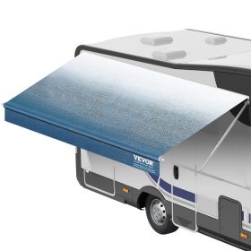 VEVOR RV Awning Fabric Replacement, 16'2" Fabric Length for 17' Awning, Heavy Duty 3-Ply 16oz PVC Camper Awning Fabric