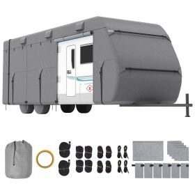 VEVOR Trailer Travel RV Cover 22-24 ft Class A Camper Cover Non-Woven Fabric