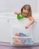Bath Toy Organisers Set of 2 Large Size 14.16 x 19.67 in and 15.75 x 19.68 in Storage Net Bags for Baby Bathtub Toys 4 Strong Suction Cups Bathroom Sh