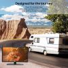SYLVOX 27 inch RV TV;  12 Volt TV DC Powered 1080P FHD Television Built in ATSC Tuner;  FM Radio;  DVD;  with HDMI/USB/VGA Input;  TV for Motorhome;
