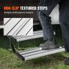VEVOR RV Steps, 2-Step, Electric Retractable RV Stairs DC 12V, Auto-Folding, 440 LBS Load Capacity, Aluminum Alloy Steps