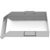 VEVOR Stainless Steel Griddle,18" X 16" Universal Flat Top Rectangular Plate, BBQ Charcoal/Gas Grill with 2 Handles and Grease Groove with Hole