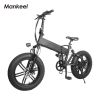 Electric bicycle MK011 20 inch foldable electric snowmobile 750W 10.4ah