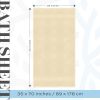 Luxury Soft Beige Bath Sheet Towels 650 GSM Cotton Luxury Bath Towels 2 Pack Extra Large 35x70 inch Highly Absorbent and Quick Dry Hotel Collection Ex