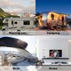 SYLVOX 27 inch RV TV;  12 Volt TV DC Powered 1080P FHD Television Built in ATSC Tuner;  FM Radio;  DVD;  with HDMI/USB/VGA Input;  TV for Motorhome;
