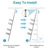 Rust-Resistant Corner Shower Caddy For Bathroom 4 Height Adjustable Shelves With Tension Pole Towel Bar Hanging Hook Floor Standing Bath Storage Rack