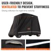 VEVOR 4 Passenger Golf Cart Cover, 600D Polyester Full Cover, Universal Fits for Most Brand Club Car Covers, Waterproof, Sunproof