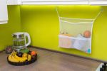 Bath Toy Organisers Set of 2 Large Size 14.16 x 19.67 in and 15.75 x 19.68 in Storage Net Bags for Baby Bathtub Toys 4 Strong Suction Cups Bathroom Sh