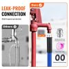 VEVOR 25ft Heated Water Hose for RV, Heated Drinking Water Hose Antifreeze to -45¬∞F, Automatic Self-regulating, 5/8" I.D. with 3/4" GHT Adapter