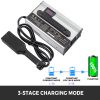 VEVOR 36V 18A Golf Cart Battery Charger Powerwise Plug with LED Indicator Lights 110V Club Car Charger for EzGo Ez-Go TXT Medalist D Style