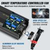 VEVOR Pure Sine Wave Inverter, 5000 Watt, Power Inverter, DC 12V to AC 120V Car Inverter, with LCD Display, USB Port and Remote Controller