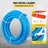VEVOR PEX Tubing Pipe 2 Rolls of 1/2 Inch X 100 Feet PEX Tubing Non Oxygen Barrier Radiant Floor PEX Pipe Radiant Heat Floor Heating Plumbing Cold and