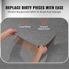 VEVOR Carpet Tiles Peel and Stick, 24' x 24' Squares Self Adhesive Carpet Floor Tile, Soft Padded Carpet Tiles