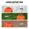 VEVOR Trailer Jack Block, 2000 lbs Capacity per RV Leveling Block, High-quality Polypropylene RV Camper Stabilizer Blocks