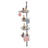 VEVOR 42" to 114" High Shower Corner Caddy Tension Pole Rust-Proof Tension Pole