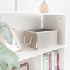 2pk 11L Foldable Organizing Storage Bins with Rope Handle, Clay