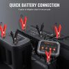 VEVOR Smart Battery Charger, 8-Amp, LiFePO4 Lead-Acid (AGM / Gel / SLA) Car Battery Charger
