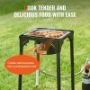 VEVOR Single Burner Outdoor Camping Stove, 30,000-BTU Camping Modular Cooking Stove