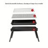 Foldable barbecue grill, charcoal grill, charcoal stove, portable barbecue grill, outdoor grill, camping folding grill grill