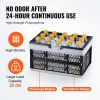 VEVOR Foldable Shopping Basket Portable Grocery Basket 3PCS 16L with Handle