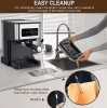 capsule + coffee powder + milk foam 3 in 1 coffee maker.  20Bar extraction French drip / latte and other Italian espresso