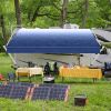 RV Awning Fabric Replacement Camper Trailer Awning Fabric Super Heavy Vinyl Coated Polyester 14' 2"(Fit for 15' Awning)