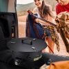 VEVOR Propane Fire Pit 19' Outdoor Portable Gas Fire Pit for Heating 58000 BTU