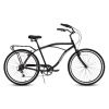 Multifunction 26 Inch 7 Speed Bike, Steel Frame, Upright Comfortable Seat, U-brake, Multi-function Rear Rack, Multicolor
