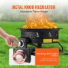 VEVOR Propane Fire Pit 19' Outdoor Portable Gas Fire Pit for Heating 58000 BTU