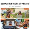 VEVOR Portable Fan Rechargeable 9 inch, Battery Powered Fan with LED Lantern, 4 Speeds Adjustable & 45¬∞/90¬∞Automatic Swivel & Timer