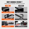 VEVOR 60x24x6 in Hitch Mount Cargo Carrier, 500lb Capacity Folding Trailer Hitch Cargo Basket & Waterproof Cargo Bag