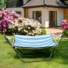 Indoor and Outdoor Hammock Frame Heavy Steel Frame Hanging Hooks