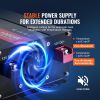 VEVOR Pure Sine Wave Inverter, 1000 Watt, DC 12V to AC 120V Power Inverter with 2 AC Outlets 2 USB Port 1 Type-C Port