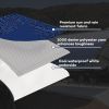 RV Awning Fabric Replacement Camper Trailer Awning Fabric Super Heavy Vinyl Coated Polyester 14' 2"(Fit for 15' Awning)