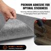 VEVOR Carpet Tiles Peel and Stick, 24' x 24' Squares Self Adhesive Carpet Floor Tile, Soft Padded Carpet Tiles
