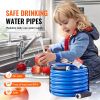 VEVOR 25ft Heated Water Hose for RV, Heated Drinking Water Hose Antifreeze to -45¬∞F, Automatic Self-regulating, 5/8" I.D. with 3/4" GHT Adapter