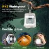 White Waterproof Camping Lantern with Speaker